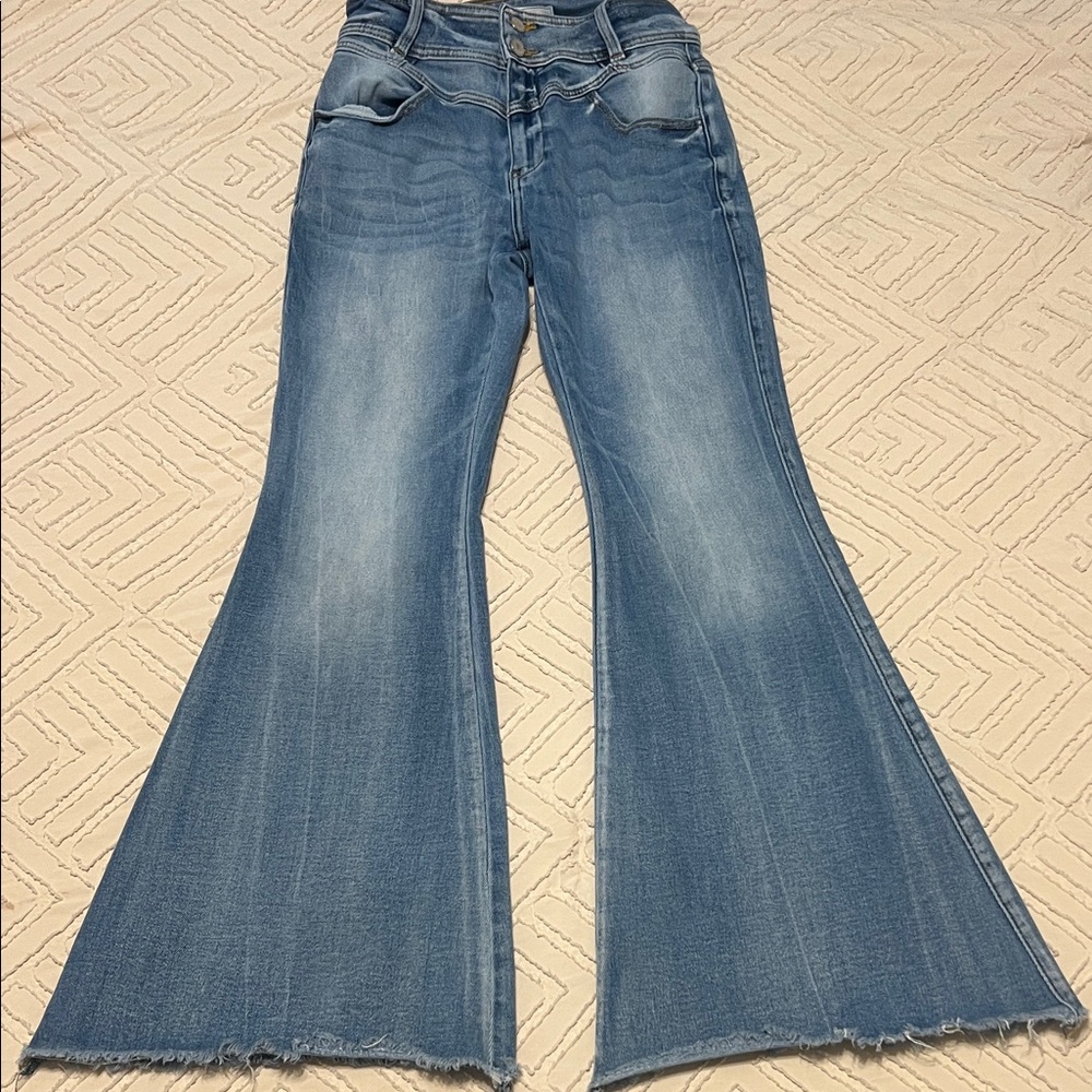 KanCan Light Blue Flare Jeans